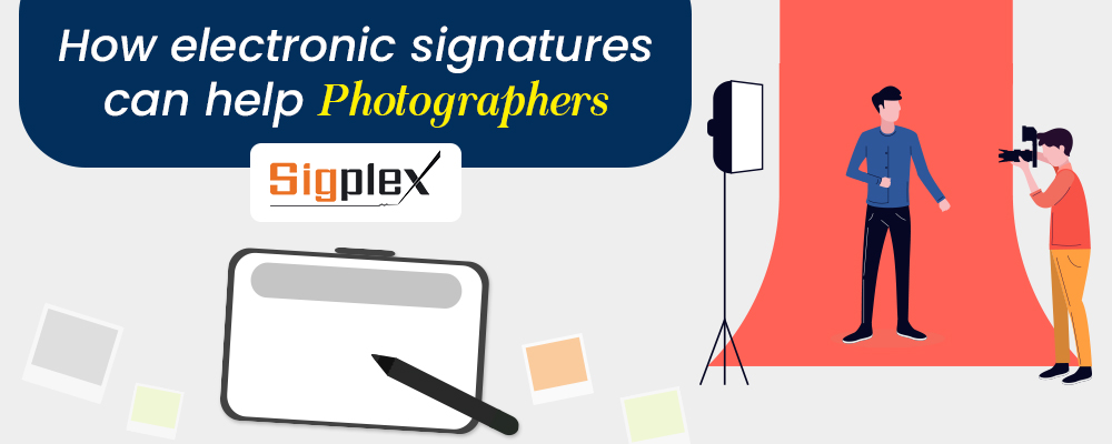 How electronic signatures can help Photographers