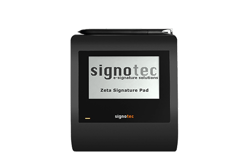 Electronic Signature Pads Zeta By Sigplex