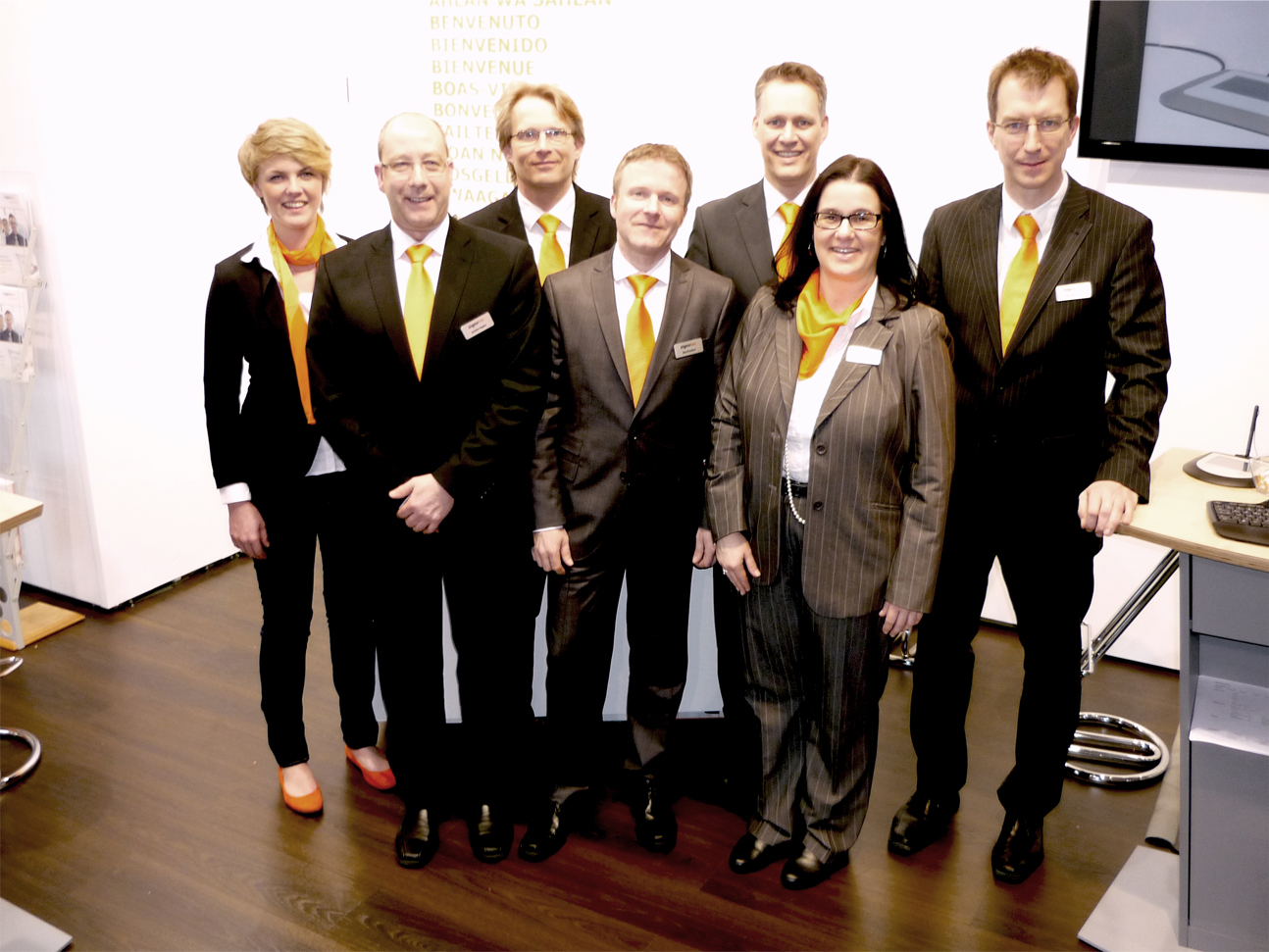 signotec Team 2012 CeBIT signotec team 2012